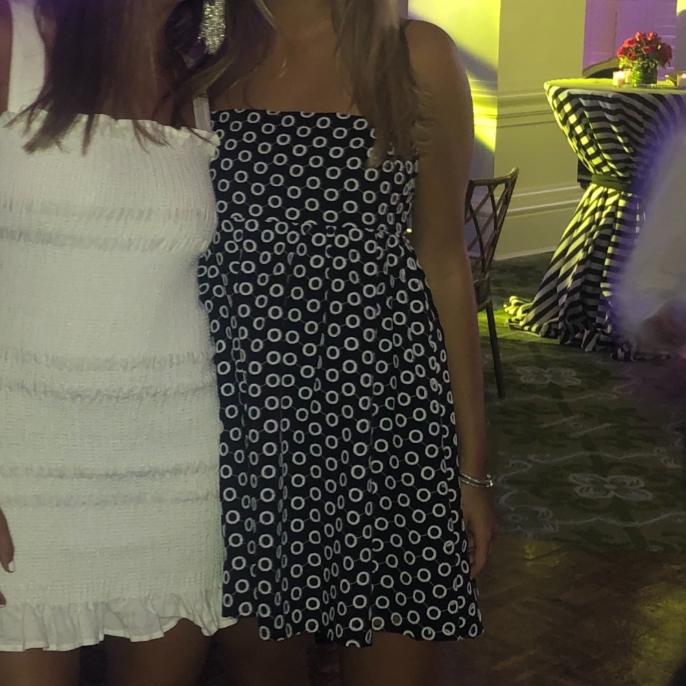 Lovers and Friends Black Babydoll Mini Dress